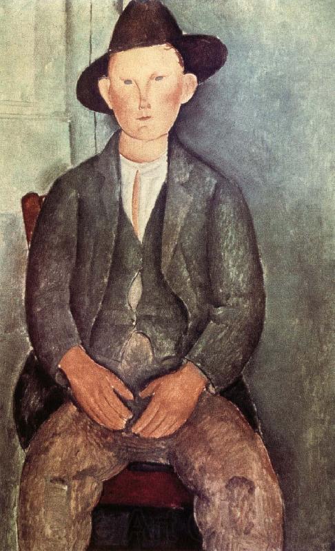 Amedeo Modigliani The Little Peasant Norge oil painting art